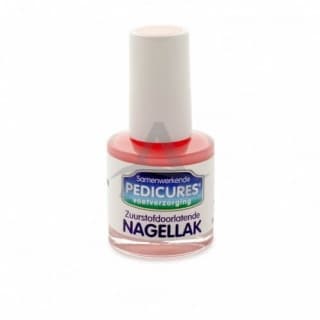 Samenwerkende pedicures zuurstofdoorlatende nagellak (Samenwerkende pedicures zuurstofdoorlatende nagellak - 12ml roze)